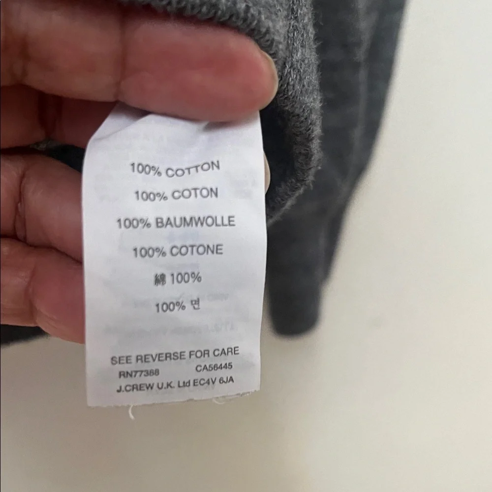 J. Crew Dark Gray Turtleneck Sweater